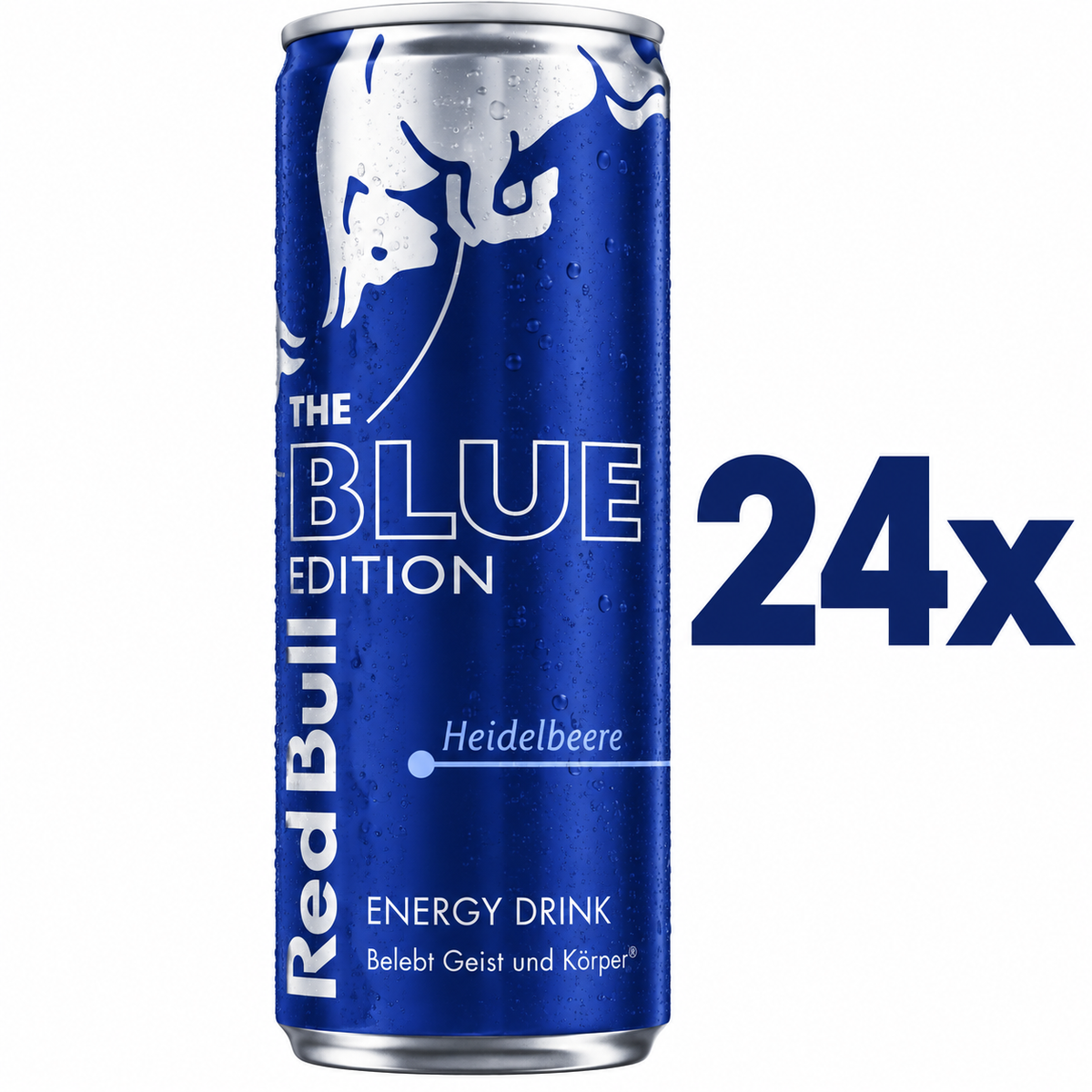 24x Red Bull Blue Edition Heidelbeere 250ml – (24x 250ml) inkl. 6€ Pfand