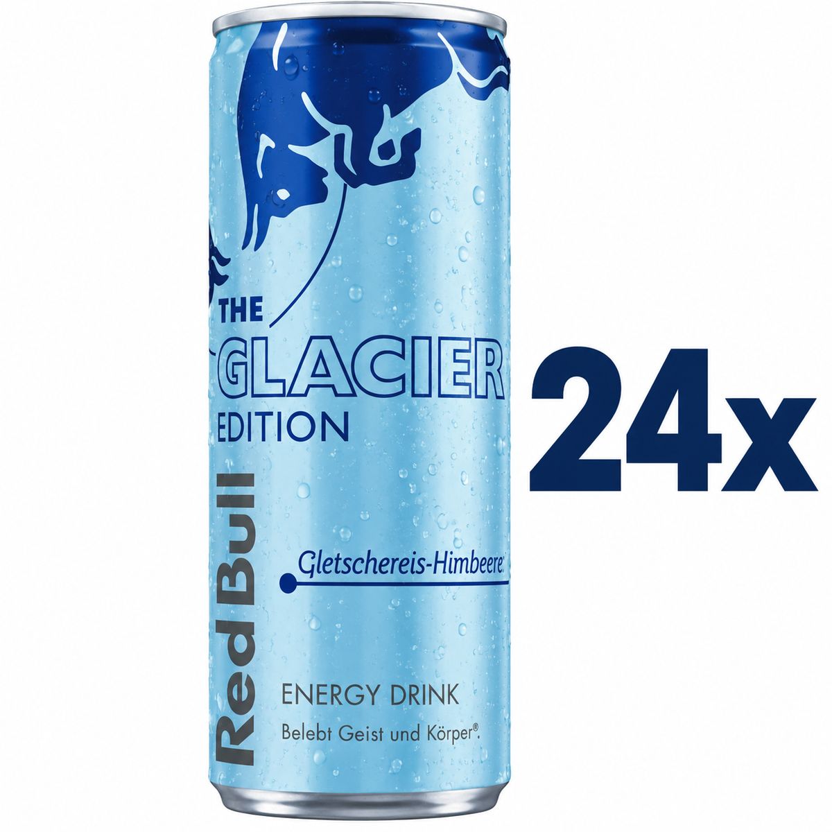 24x Red Bull The Glacier Edition Gletschereis-Himbeere 250ml – (24x 250ml) inkl. 6€ Pfand