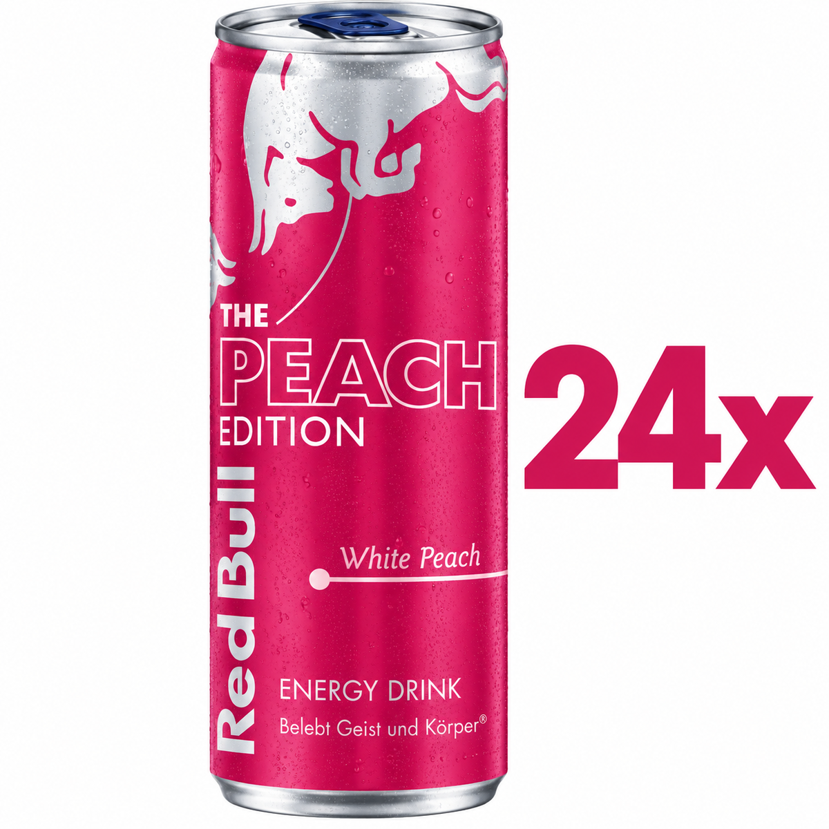 24x Red Bull Peach Edition White Peach 250ml – (24x 250ml) inkl. 6€ Pfand