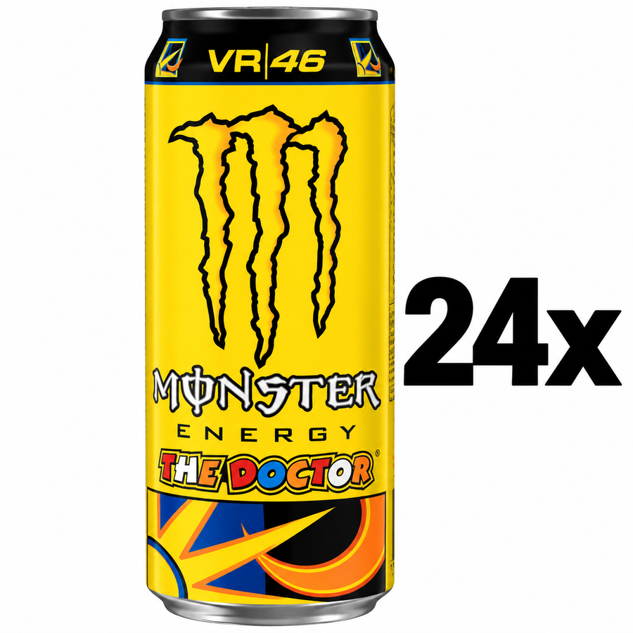 24x Monster Energy The Doctor VR46 500ml – inkl. 6€ Pfand
